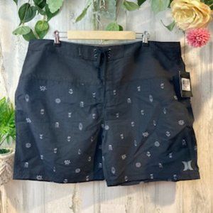 NWT/Hurley Men's School Yards 18" Boardshorts/Sz 40